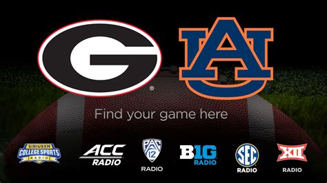 auburn football game xm radio|auburn football listen live.